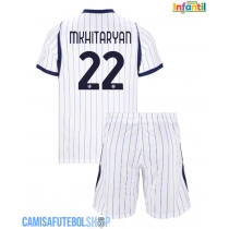 Camisa de time de futebol Inter Milan Henrikh Mkhitaryan #22 Replicas 2º Equipamento Infantil 2026-27 Manga Curta (+ Calças curtas)